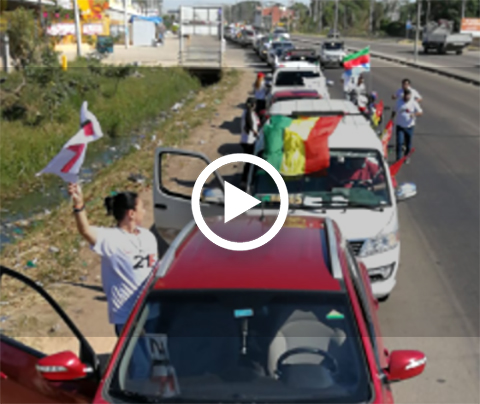 Caravana-por-la-Democracia-parte-desde-Santa-Cruz-a-Pailon