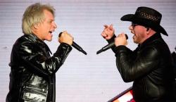 Bon Jovi y Pitbull alistan una colaboración “Now or Never”