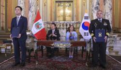 Perú y Corea del Sur fortalecen su relación bilateral con acuerdos en la industria de defensa