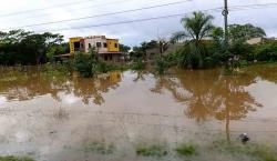 Más de un centenar de familias fueron afectadas por las inundaciones en San Julián