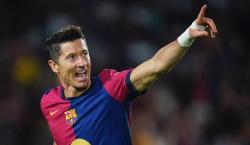 Lewandowski lidera la goleada del Barcelona sobre el Brest