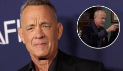 Tom Hanks preocupa por temblores en sus manos durante la emisión de “Saturday Night Live”