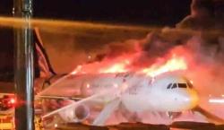 Arde un avión con 169 pasajeros en un aeropuerto surcoreano