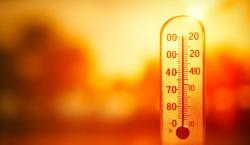 Alerta naranja por ascenso de temperaturas sobre los 40º en tres departamentos