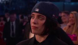 Reacción de Billie Eilish llorando tras perder contra Beyoncé en los Grammy se vuelve viral