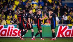 Barcelona mantiene el liderato en la liga española con sufrido triunfo ante Las Palmas