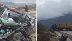 Accidente de tránsito en la carretera Oruro-Pisiga deja dos muertos