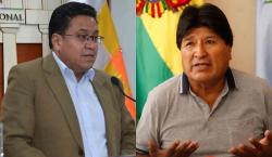 Ministro Siles acepta disculpas de Evo Morales por acusaciones falsas