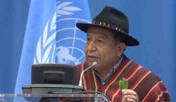 Choquehuanca en la ONU defiende la hoja de coca y cuestiona la política contra las drogas