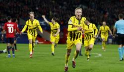 Dortmund remonta al Lille y enfrentará al Barcelona en cuartos de final