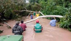 Declaradas en desastre, Rurrenabaque y San Buenaventura padecen la crecida del río