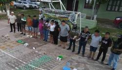 12 aprehendidos en Quijarro por tráfico de drogas: los reclutaban con ofertas laborales falsas