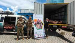 Más de 100 mil kilos de carnes de res, cerdo y cordero incautadas en operativos contra el contrabando