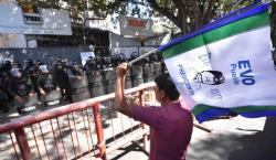 Día 2 de la vigilia en Cochabamba: Evistas persisten en el TED exigiendo la candidatura de Evo