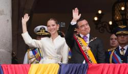 Daniel Noboa comienza su segundo mandato como presidente de Ecuador