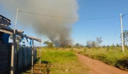 Apagan un incendio de pastizales en San Ignacio de Velasco en inicio de la época seca