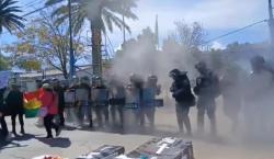 Reportan dos policías heridos por explosión de dinamita afuera de la planta de Valle Hermoso