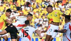 Colombia y Perú se perjudican con un empate
