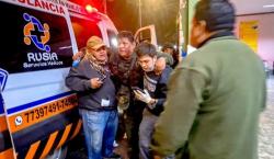 Arce anuncia denuncia internacional por ataque de bloqueadores a una ambulancia y a sus ocupantes