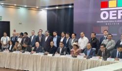 En cuarta cumbre por las elecciones asumen 13 compromisos y ratifican la fecha del 17 de agosto