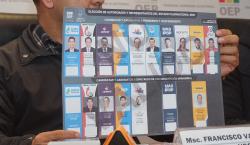 TSE presenta diseño de la papeleta de votación para las elecciones del 17 de agosto