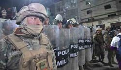 Las FFAA y la Policía permanecen en Llallagua para garantizar seguridad y que no hayan hechos de violencia