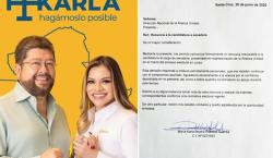 Renuncia candidata de Doria Medina tras revelarse que su padre está preso por narcotráfico en EE.UU.