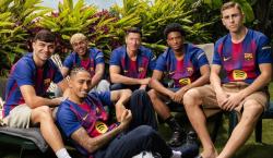 Barcelona presenta nueva camiseta y Yamal dice que “huele a Champions”