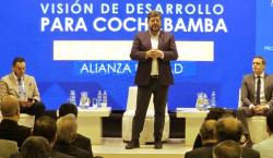 Doria Medina asegura que irá al Chapare para que conozcan su propuesta