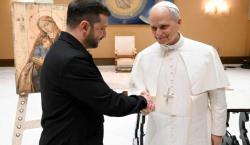 El Papa recibe a Zelenski y ofrece su mediación