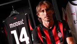 Luka Modric es presentado como nuevo jugador del Milan
