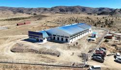Construcción de la planta de transformación de durazno en San Lucas llega a 95,6% de avance
