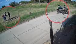 Buscan a banda que perpetró dos asaltos en motos en menos de cinco minutos