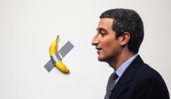 Un hombre se come una obra de arte valorada en 6,2 millones de dólares