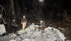 Hallan avioneta calcinada y con dos cuerpos sin vida en el interior