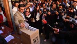 Rodrigo Paz Pereira pide a la población el mayor esfuerzo para cuidar el voto