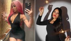 Yailin se fue a los golpes con influencer en plena vía pública