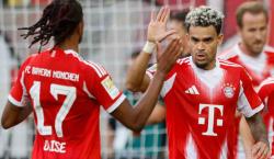 Bayern sufre pero gana en Augsburgo (3-2) con nuevo gol de Luis Díaz