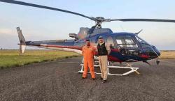 Helicóptero chileno llega a Bolivia para la lucha contra los incendios