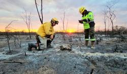 El gobierno reporta cinco incendios activos en Santa Cruz
