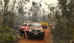 Gobierno despliega más de 1.000 militares en Santa Cruz para combatir los incendios forestales