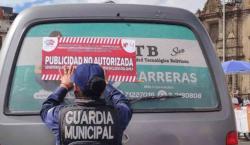 Concejo de La Paz excluye de cobros ediles a la publicidad en el transporte público y privado