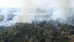 Ministro apunta a la minería ilegal y narcotráfico como causantes de incendios en el Parque Noel Kempff Mercado