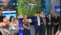 BoA sorprende en Expocruz con un simulador de vuelo y anuncia operaciones desde El Trompillo