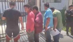 Avasallamiento en Montero: Los 12 aprehendidos son puestos ante un juez