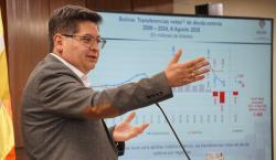 El ministro Montenegro niega que estén dejando al país en la peor situación económica