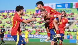 España elimina a Ucrania y avanza a cuartos de final del Mundial Sub-20
