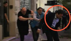 Escándalo en Argentina: presidente de San Lorenzo es auxiliado por policías tras agresión de hinchas