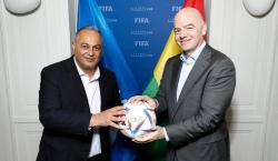 Infantino y Domínguez llegarán a Bolivia para celebrar el Centenario de la FBF