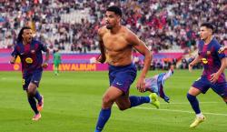 Barcelona vence al Girona en el último suspiro y es líder provisional